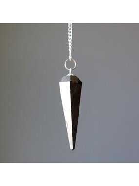 Apache Gold Pendulum Pyrite Gem Wise Advisor Divination Crystal Dowsing Point